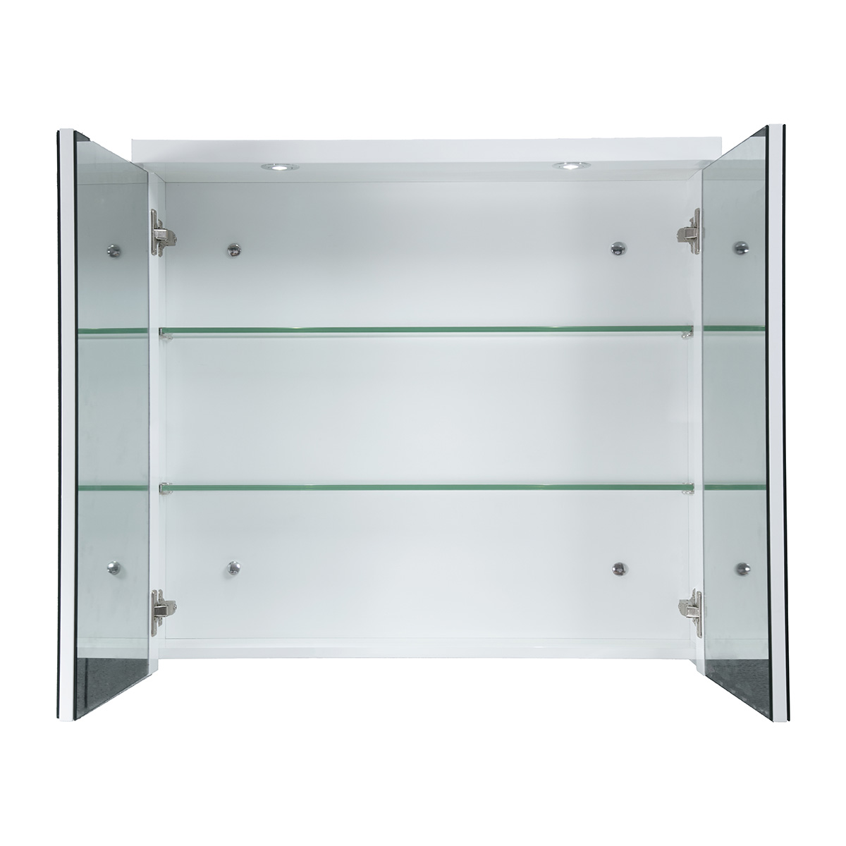 Lykke veidrodinė spintelė Nordic Original 78x13x70cm, balta
