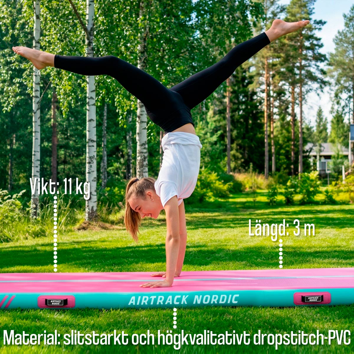 Airtrack Nordic Home 3m Collectors edition luftvoltbana