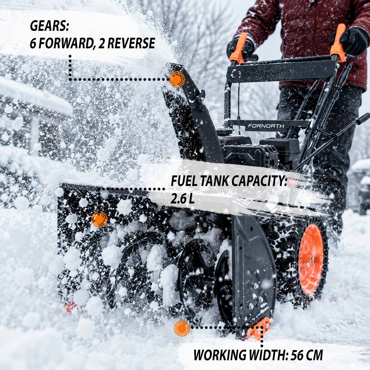 Fornorth Snowblower S3100
