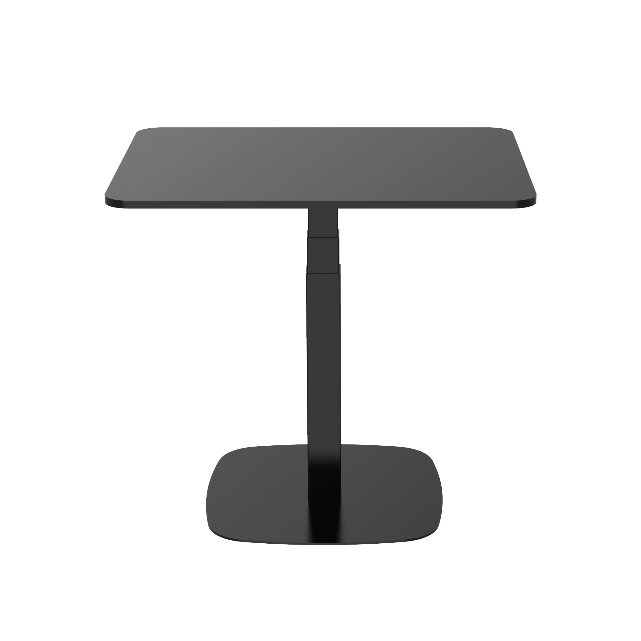 Lykke Mobile Stehpult L200, elektrisch, Schwarz, 90 x 55cm