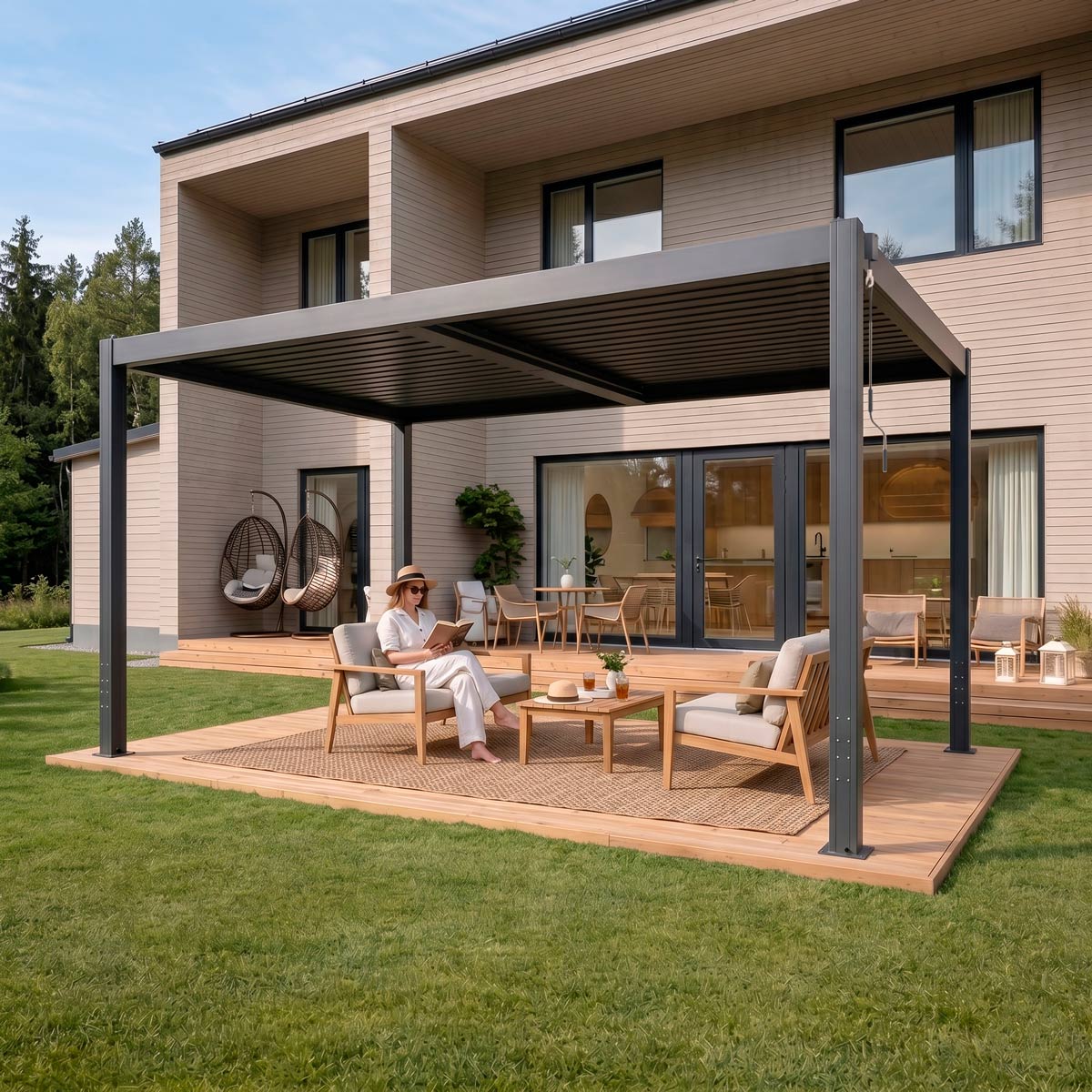 Fornorth Pavėsinė Lounge 4x3m