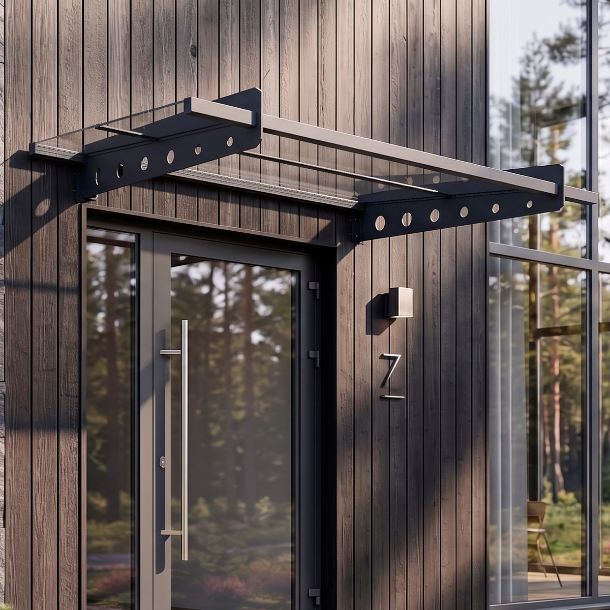 Fornorth Ukse Varikatus Modernne 150x80cm
