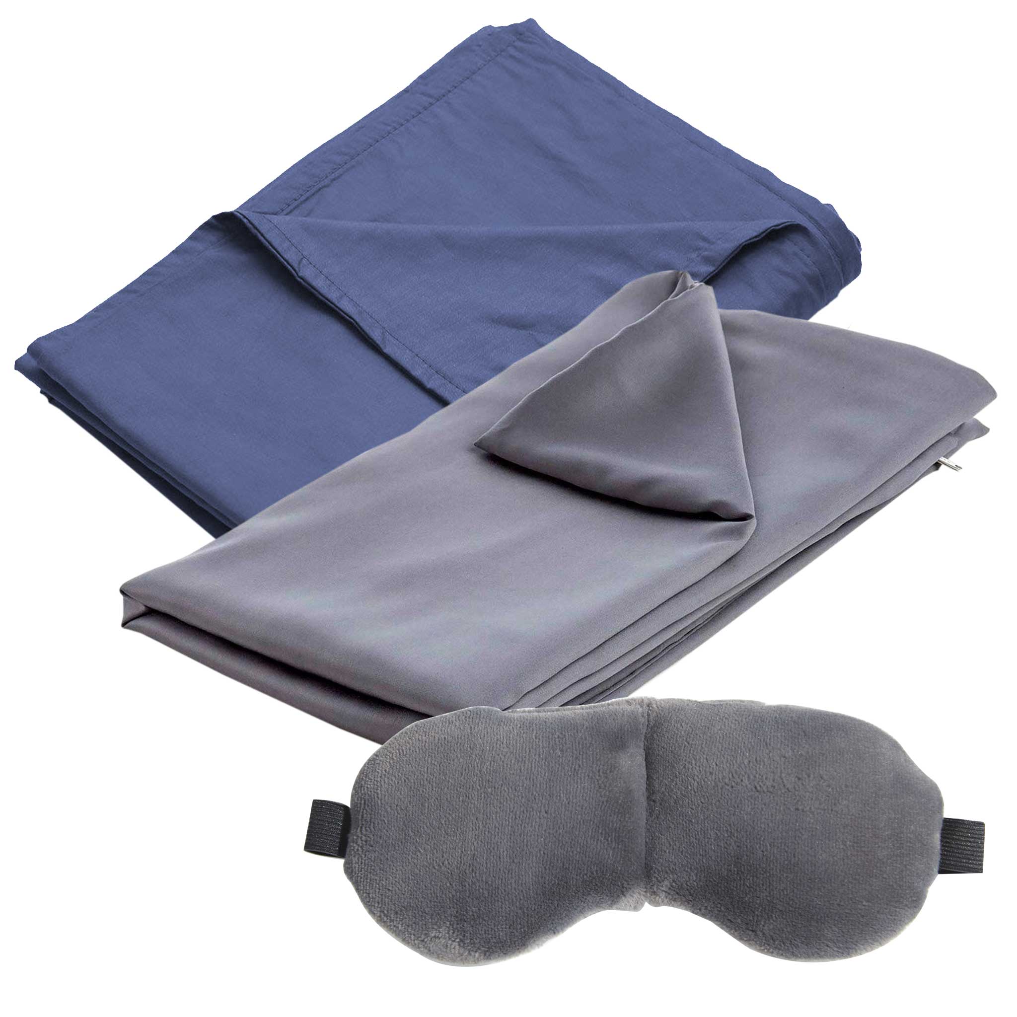 Polar Night Dekbedovertrek 150x200cm + Gewogen Oogmasker Speciale Bundel