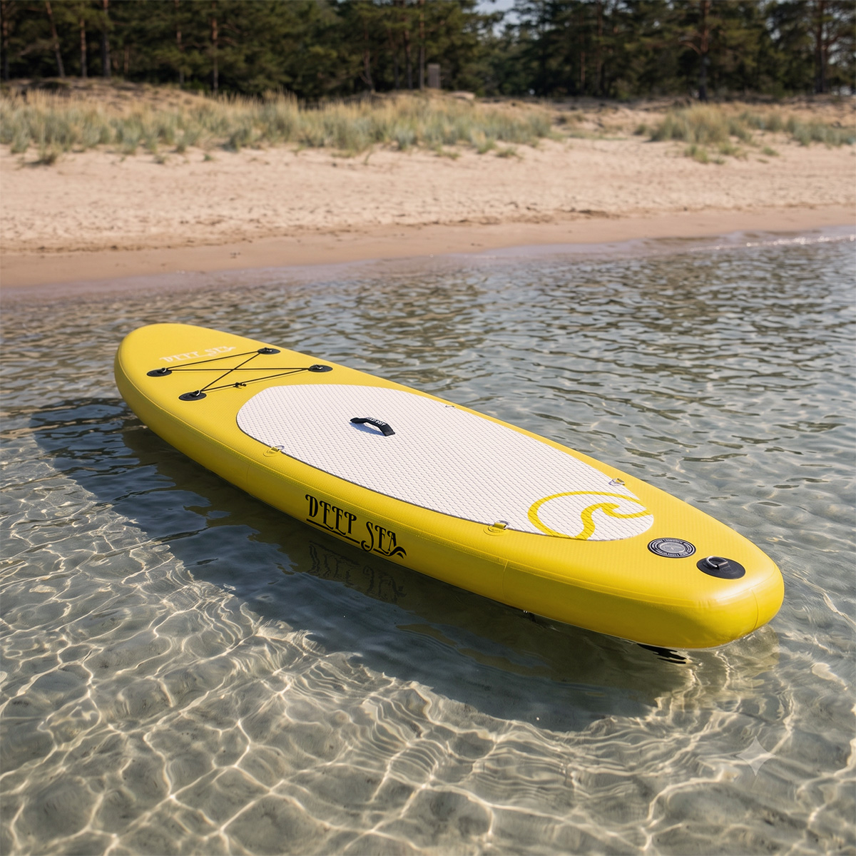 Deep Sea SUP Board Set Standard 275cm, Yellow