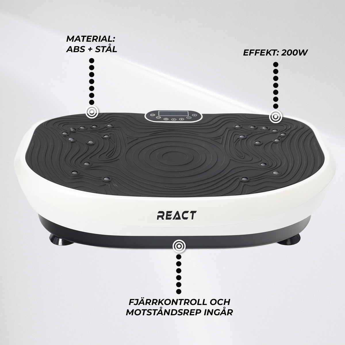 React Vibrationsplatta 1000