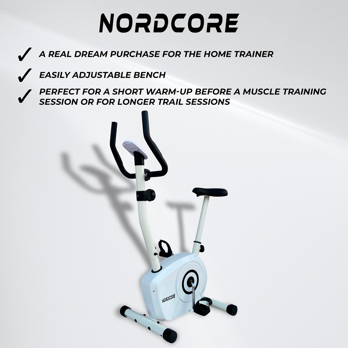 Nordcore Exercise Bike Core 400, White