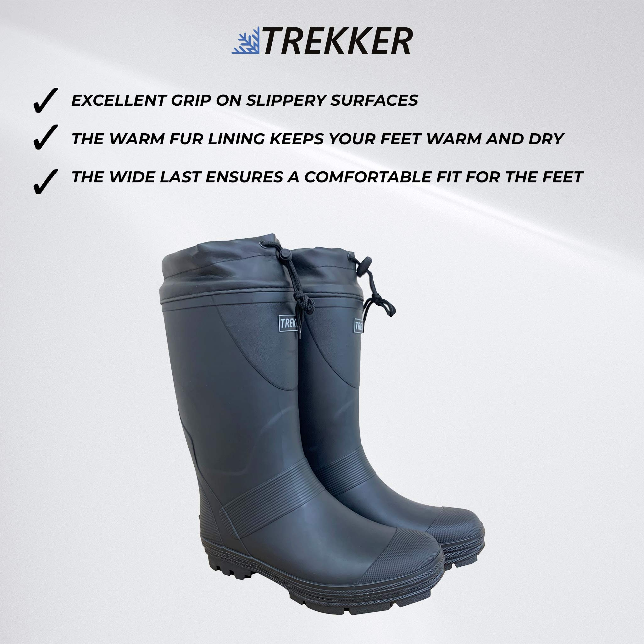 Trekker Studded Winter Boots