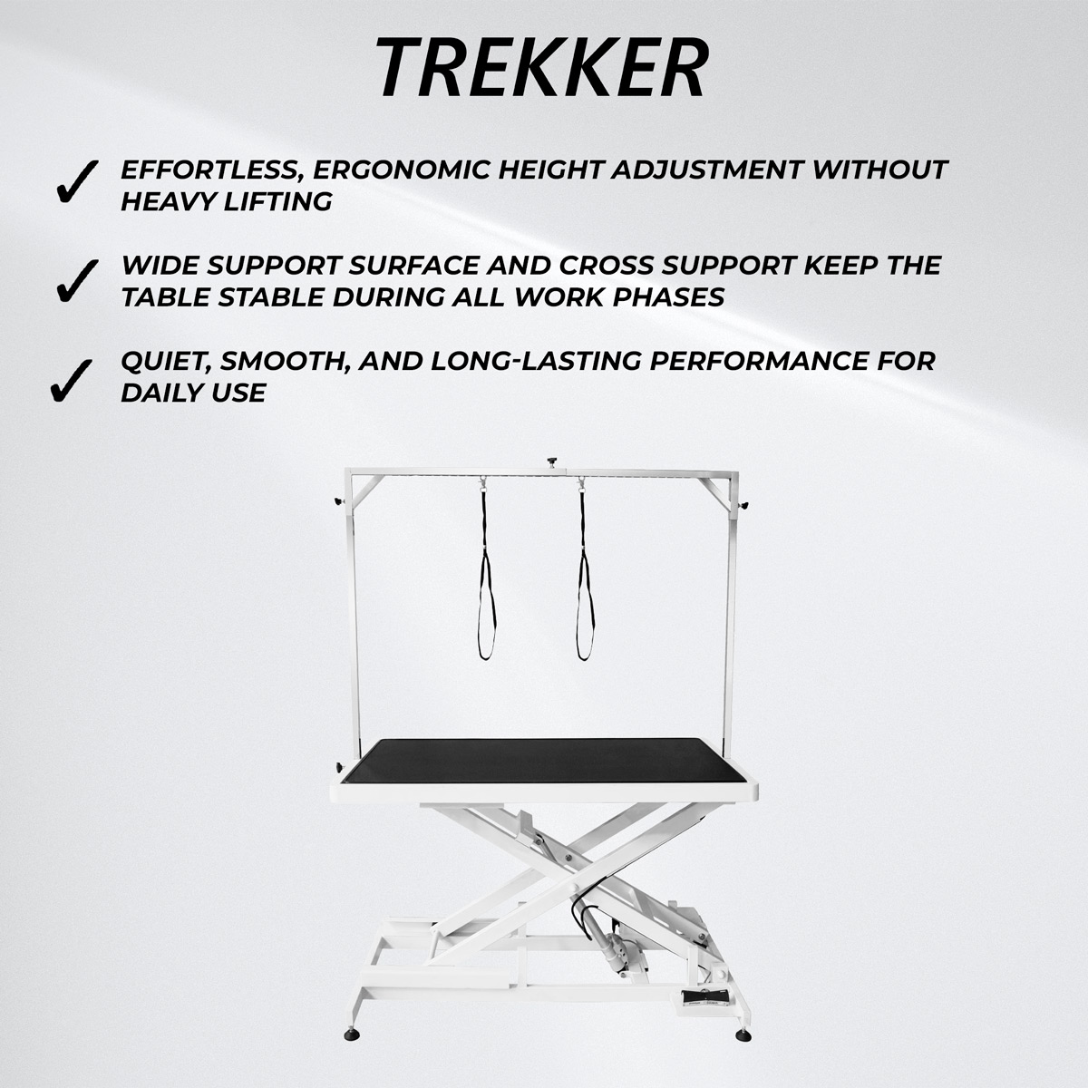 Trekker Dog grooming table Pro