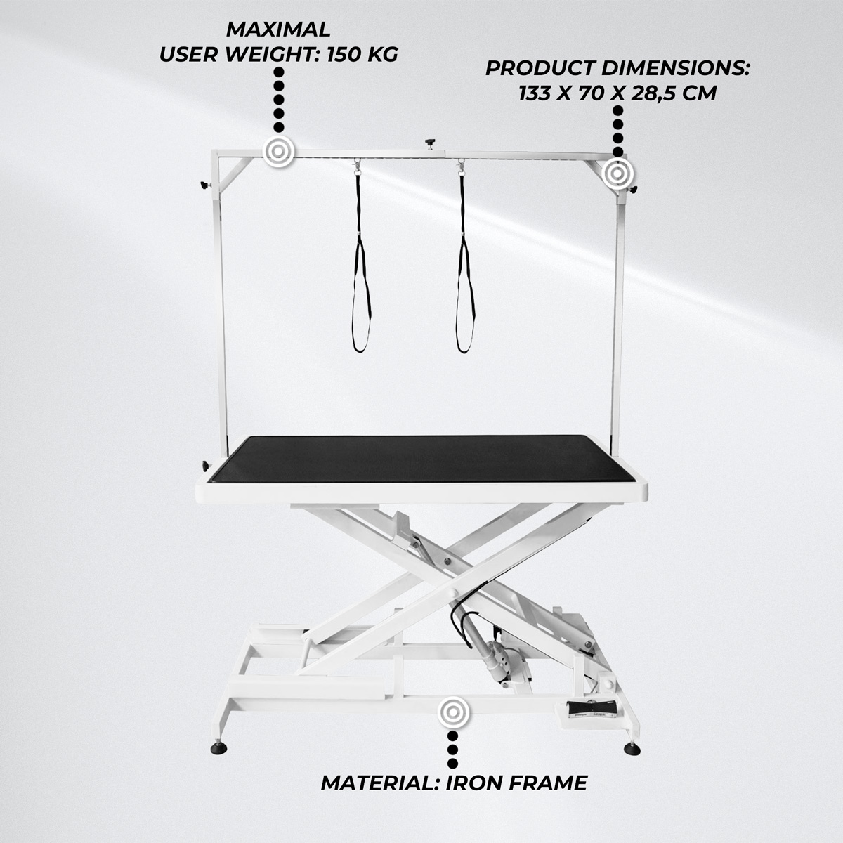 Trekker Dog grooming table Pro