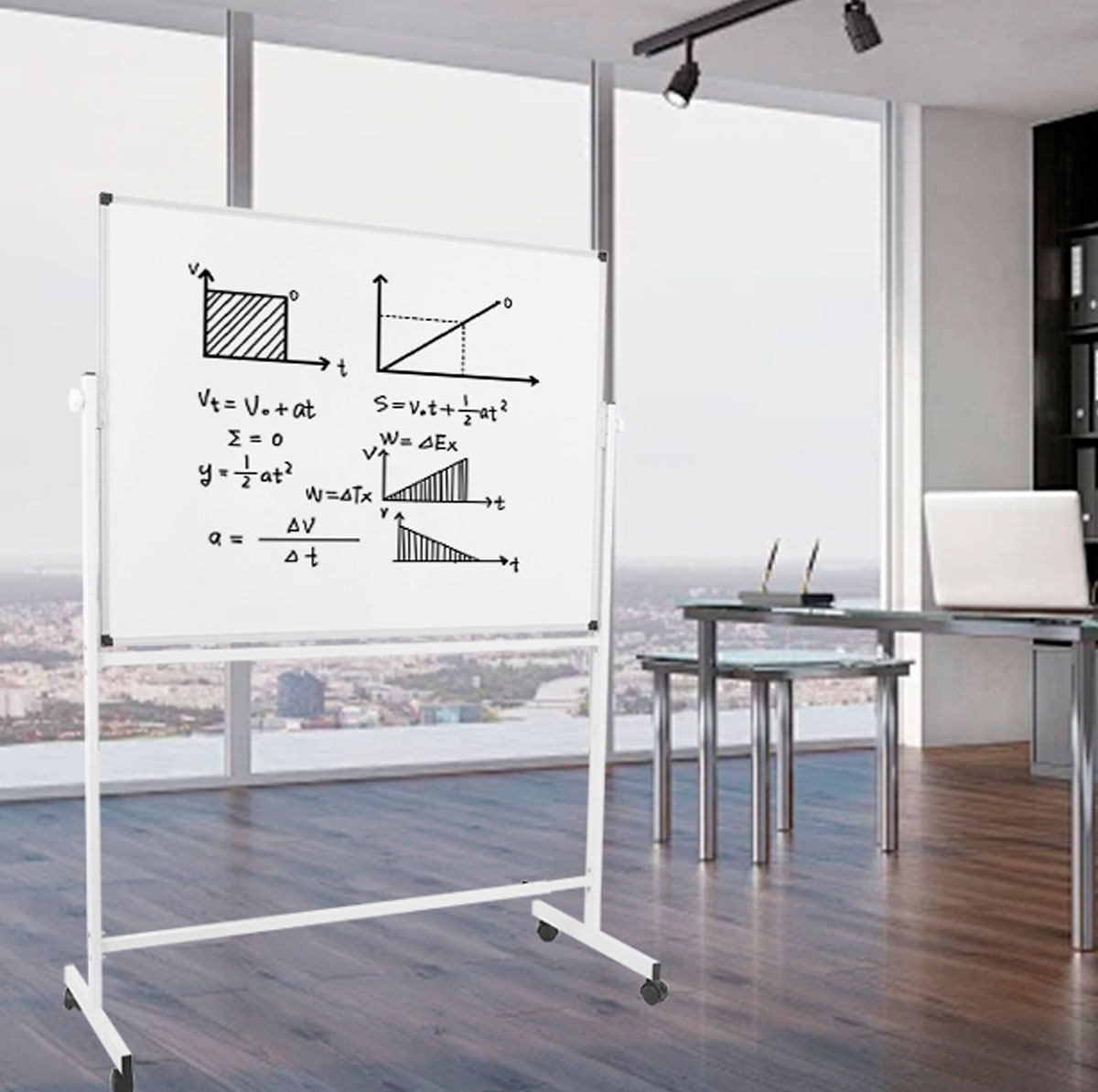 Lykke Biznesa Flipošanas Tāfele ar Statīvu 90x120cm