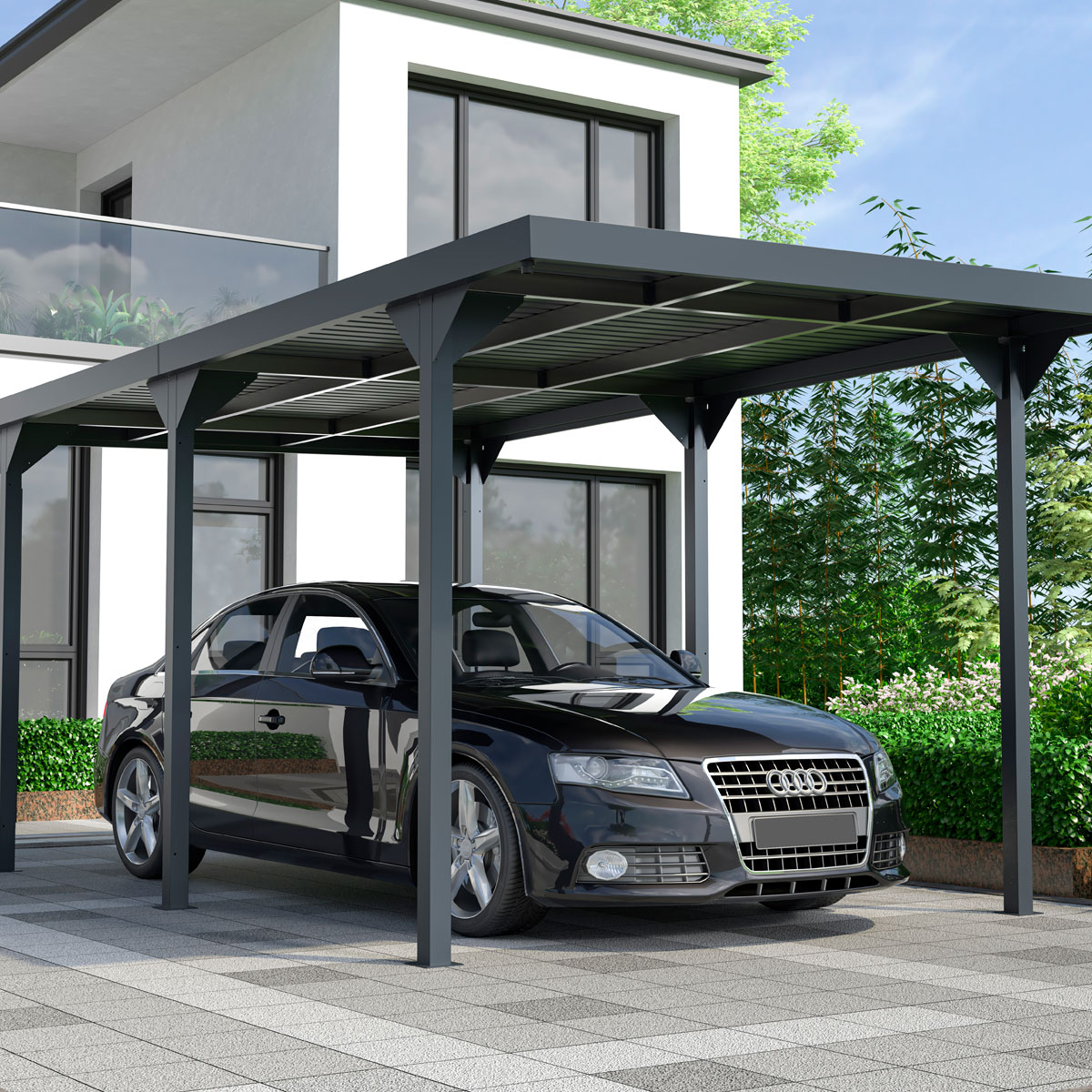 Fornorth Carport Premium 287x549x238cm