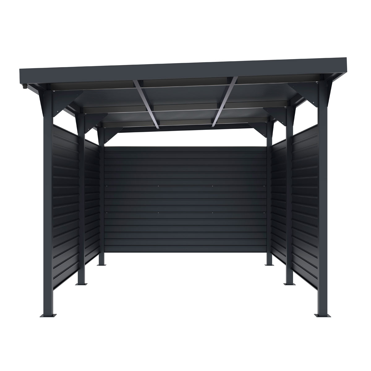 Fornorth Abri de Voiture Premium avec murs
