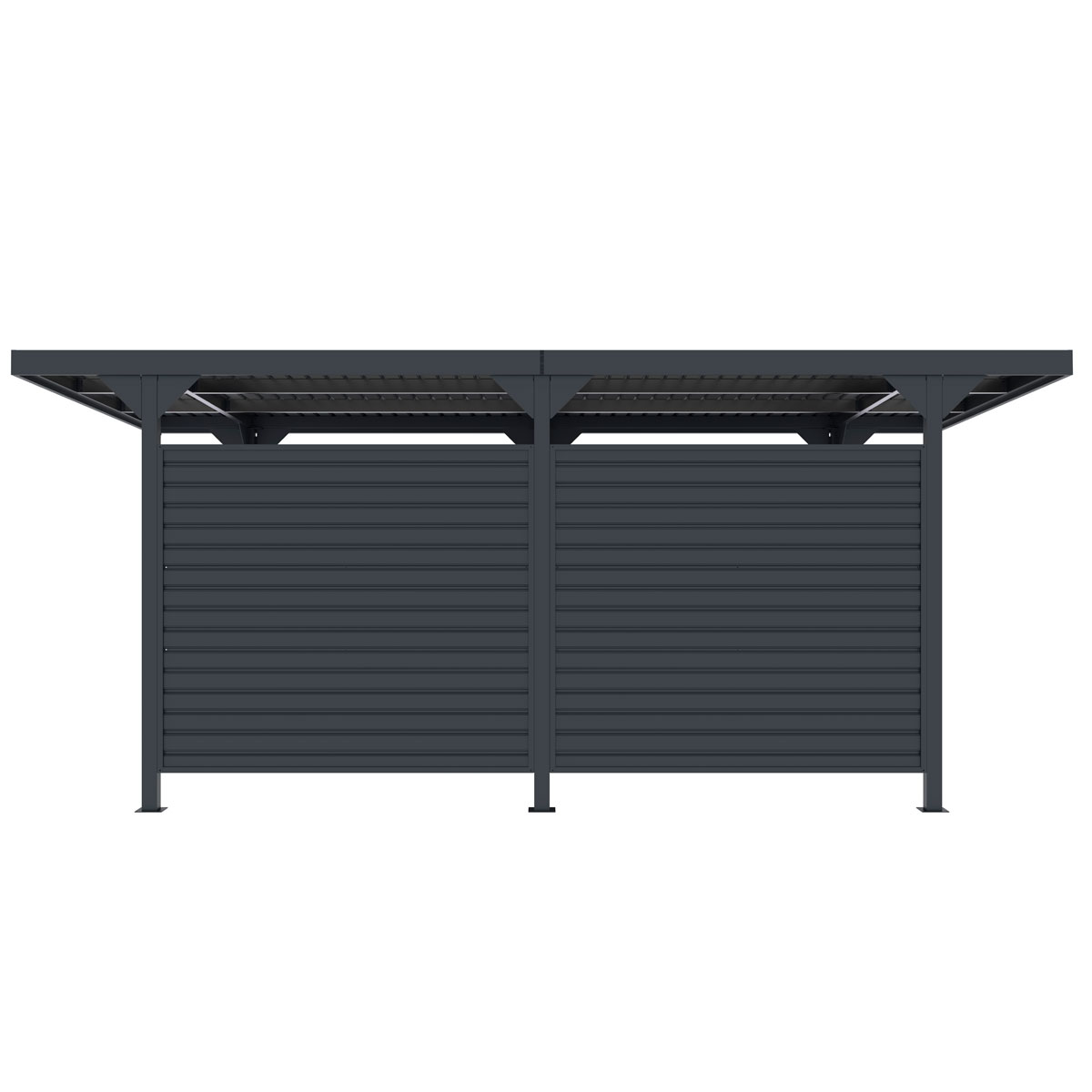 Fornorth Abri de Voiture Premium avec murs