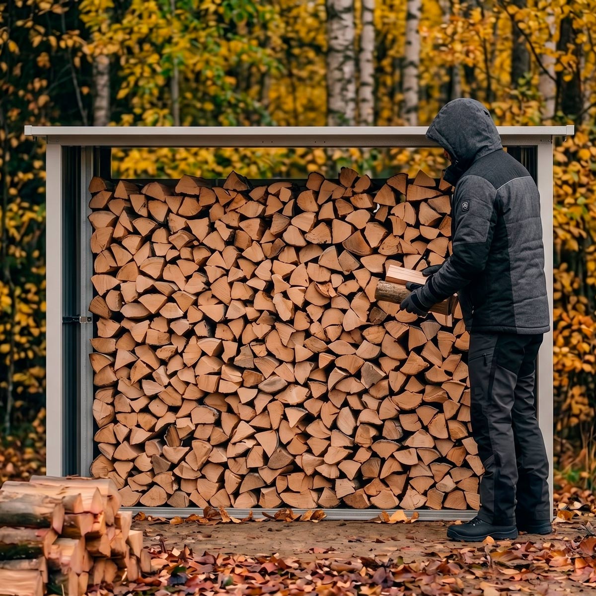 Fornorth Holzlager 242x89x190cm (2.15m2)