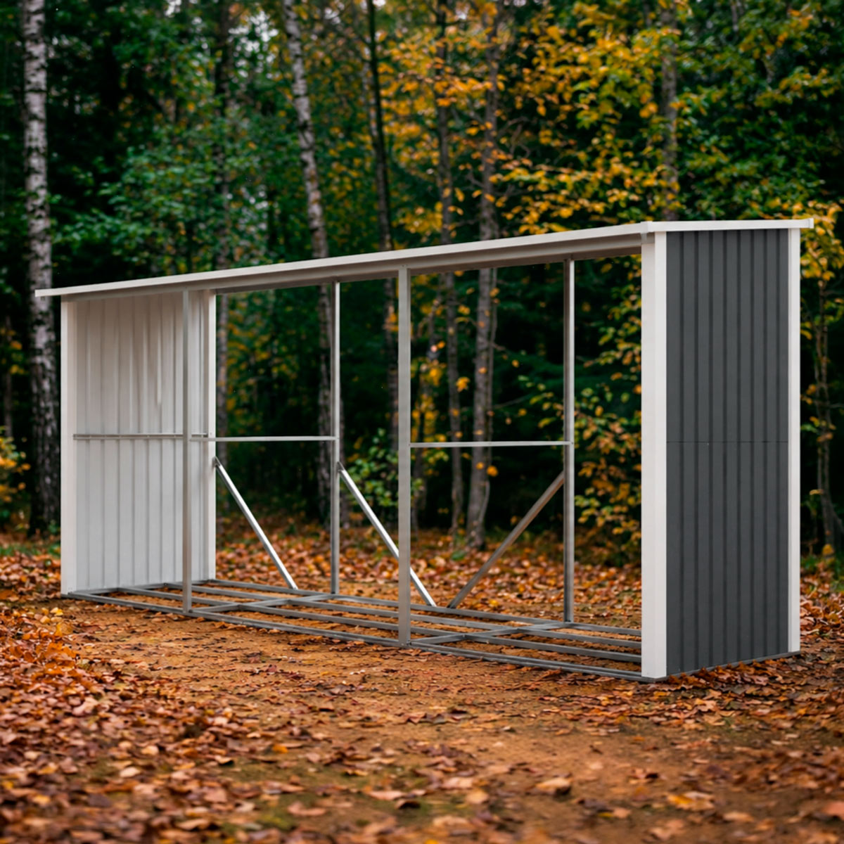 Fornorth Kaminholzregal 422x119x190cm (5.02m2)