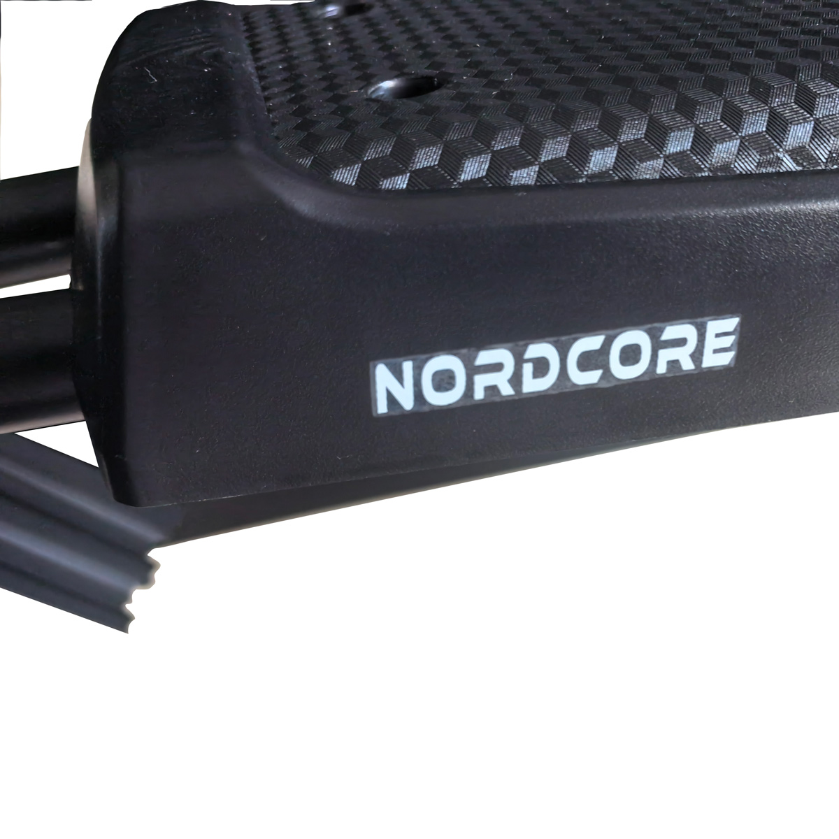 Nordcore Bob med fotbroms Racer, Svart