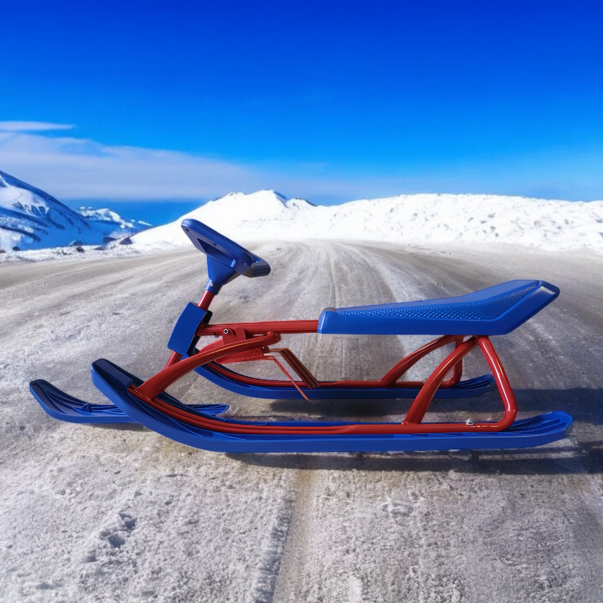 Nordcore Bob med fotbroms Racer, Blå