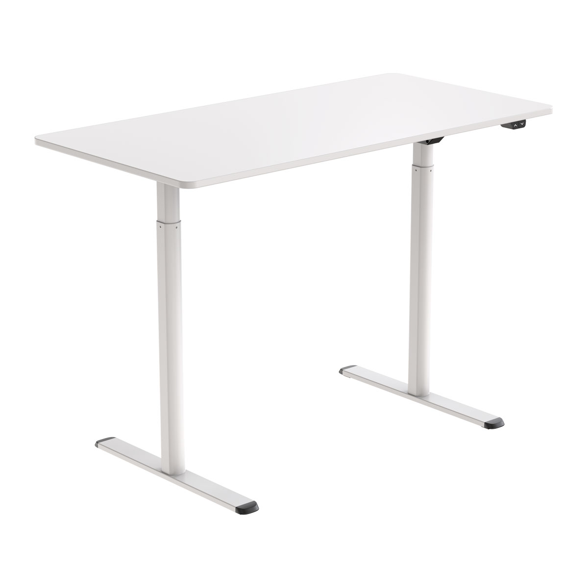Lykke Elektrischer Tisch 140x70cm Nordic, Weiß