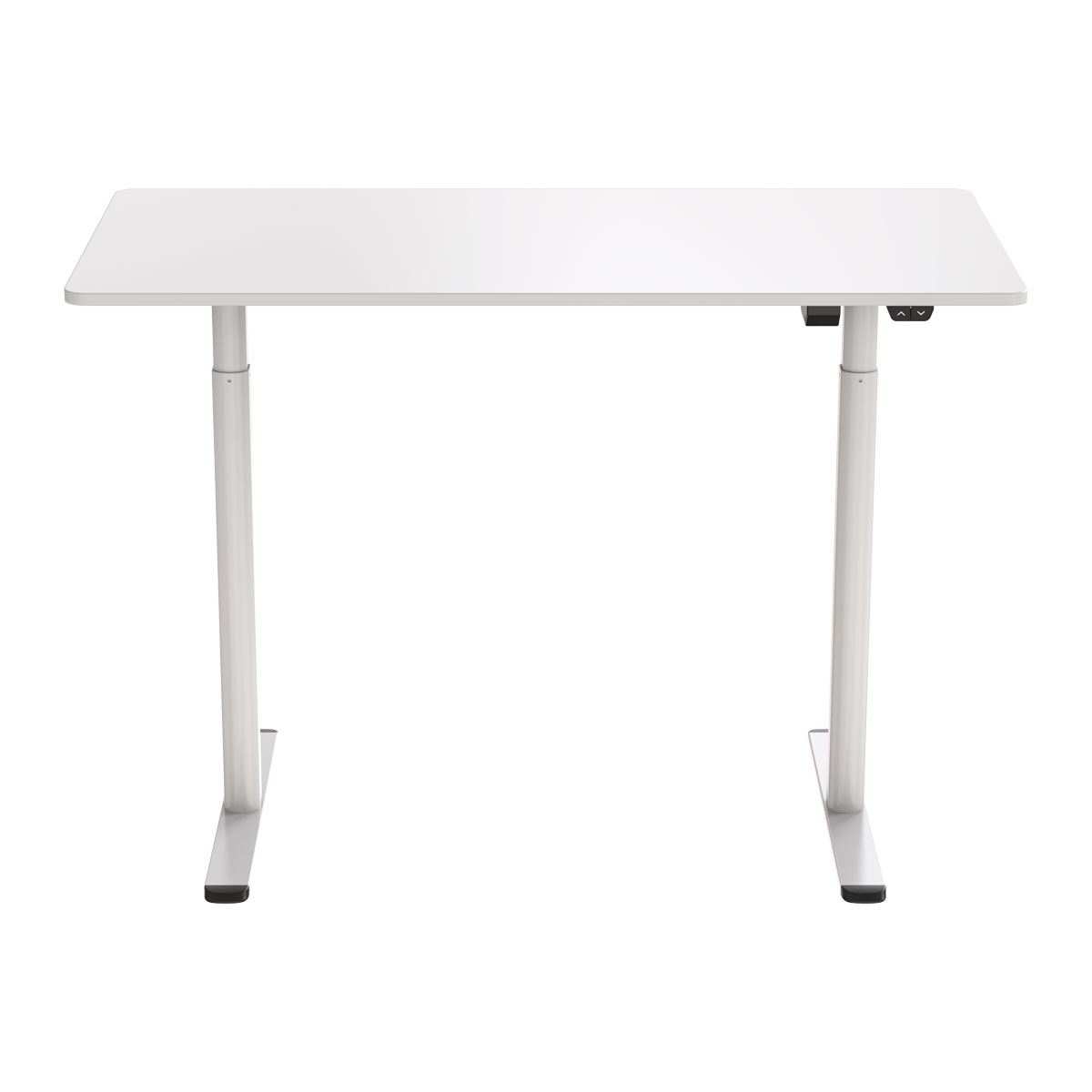 Lykke Elektrinis stalas 140x70cm Šiaurietiškas, baltas