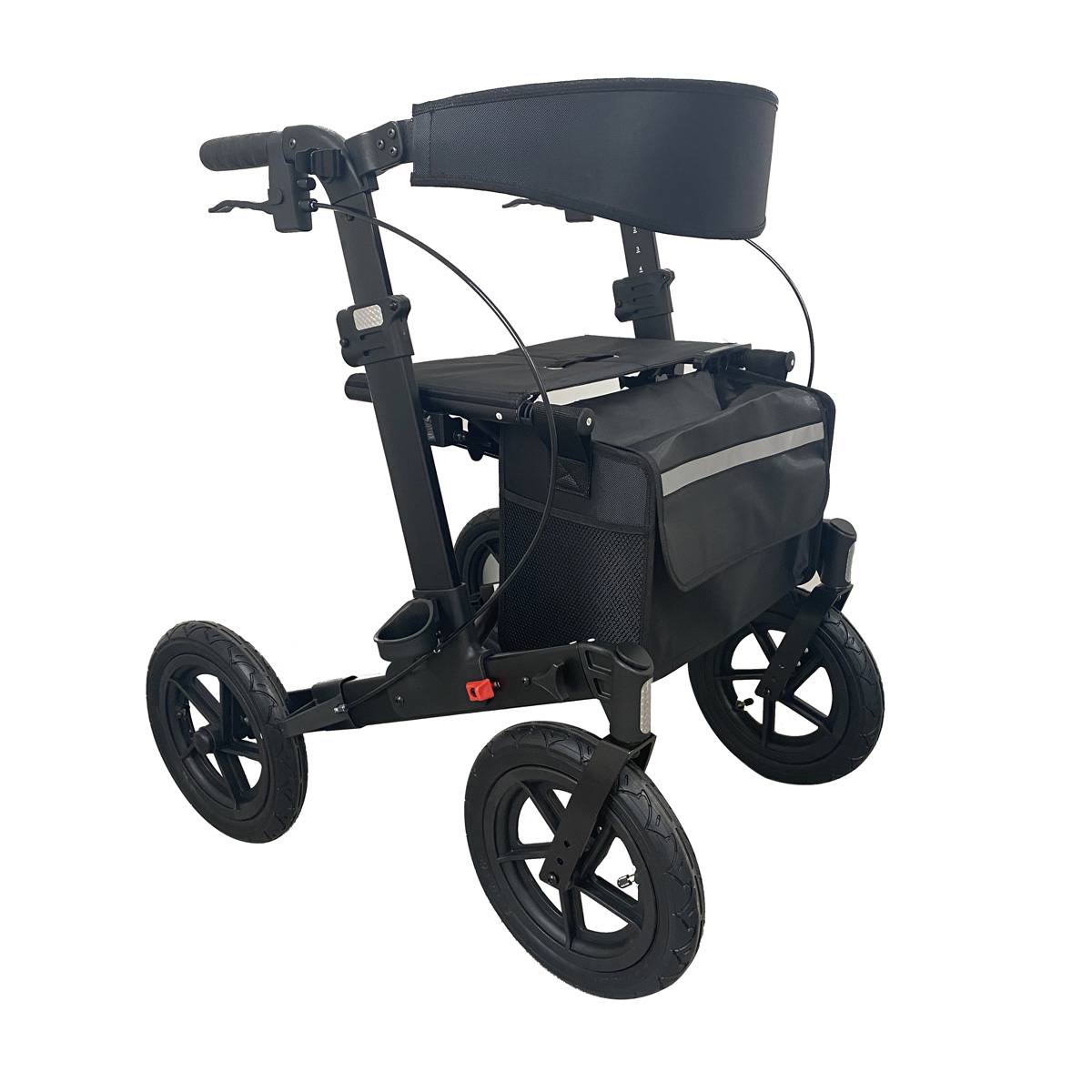 Arvo Rollators Laukā, melns