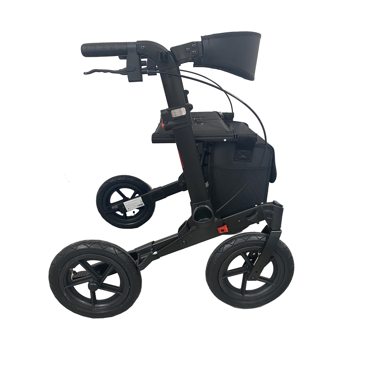 Arvo Rollators Laukā, melns