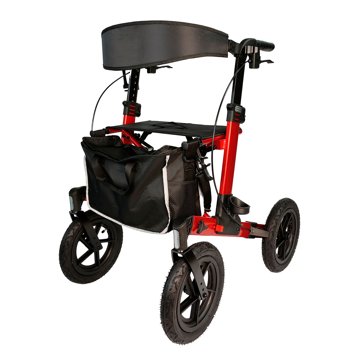 Arvo Rollators Āra, sarkans