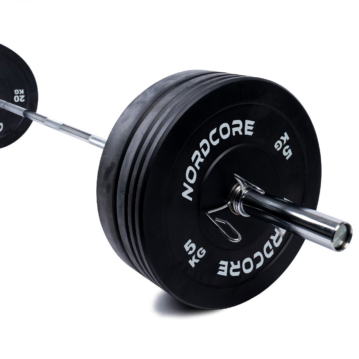 Nordcore Skivstångsset Bumper Core 80 KG