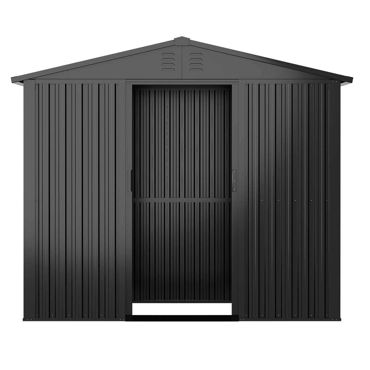 Fornorth Geräteschuppen 5,8m2, schwarz