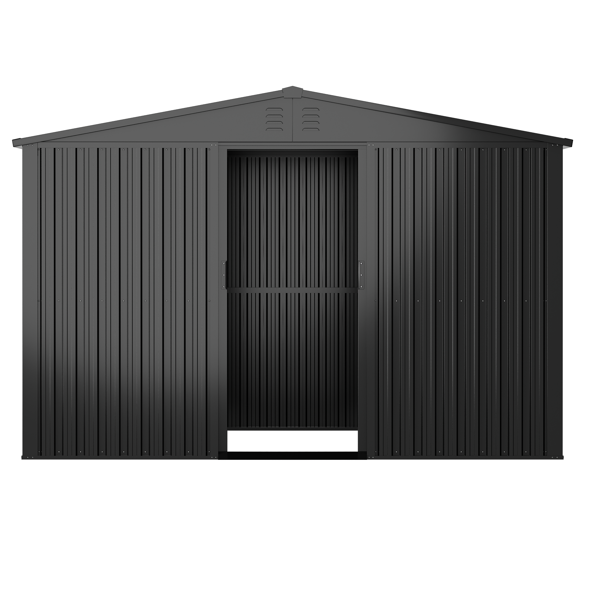Fornorth Dārza Šķūnis 11m2, melns
