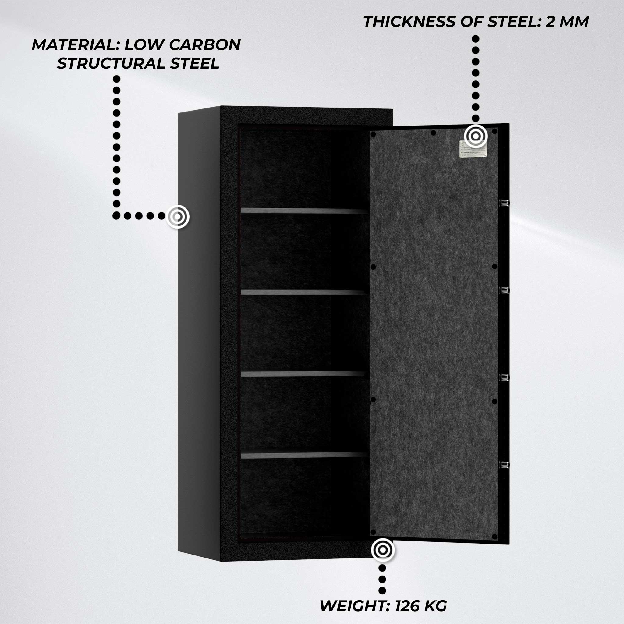 Fornorth Safe 1498X610X457mm