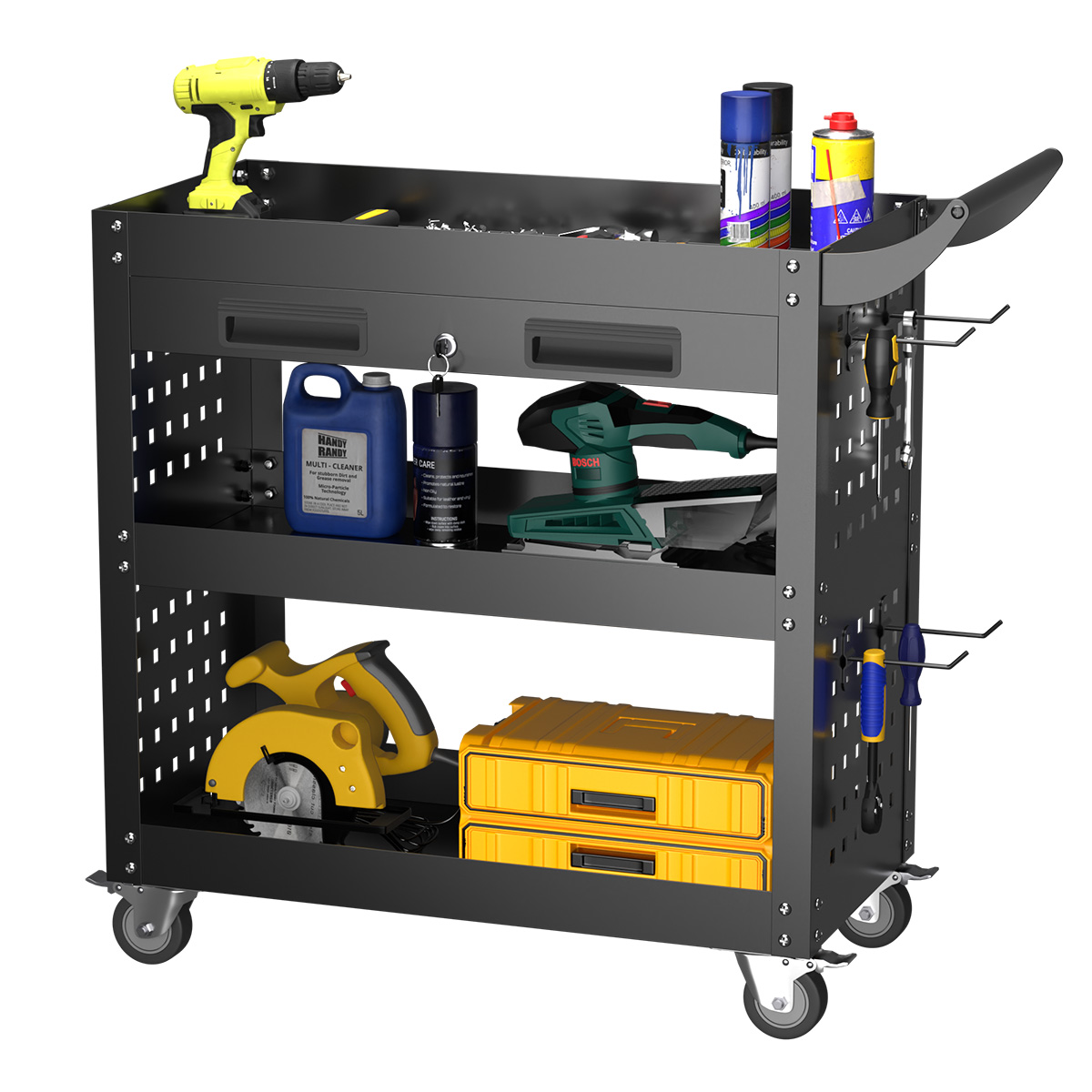 Fornorth Tool Cart 78x70x35cm