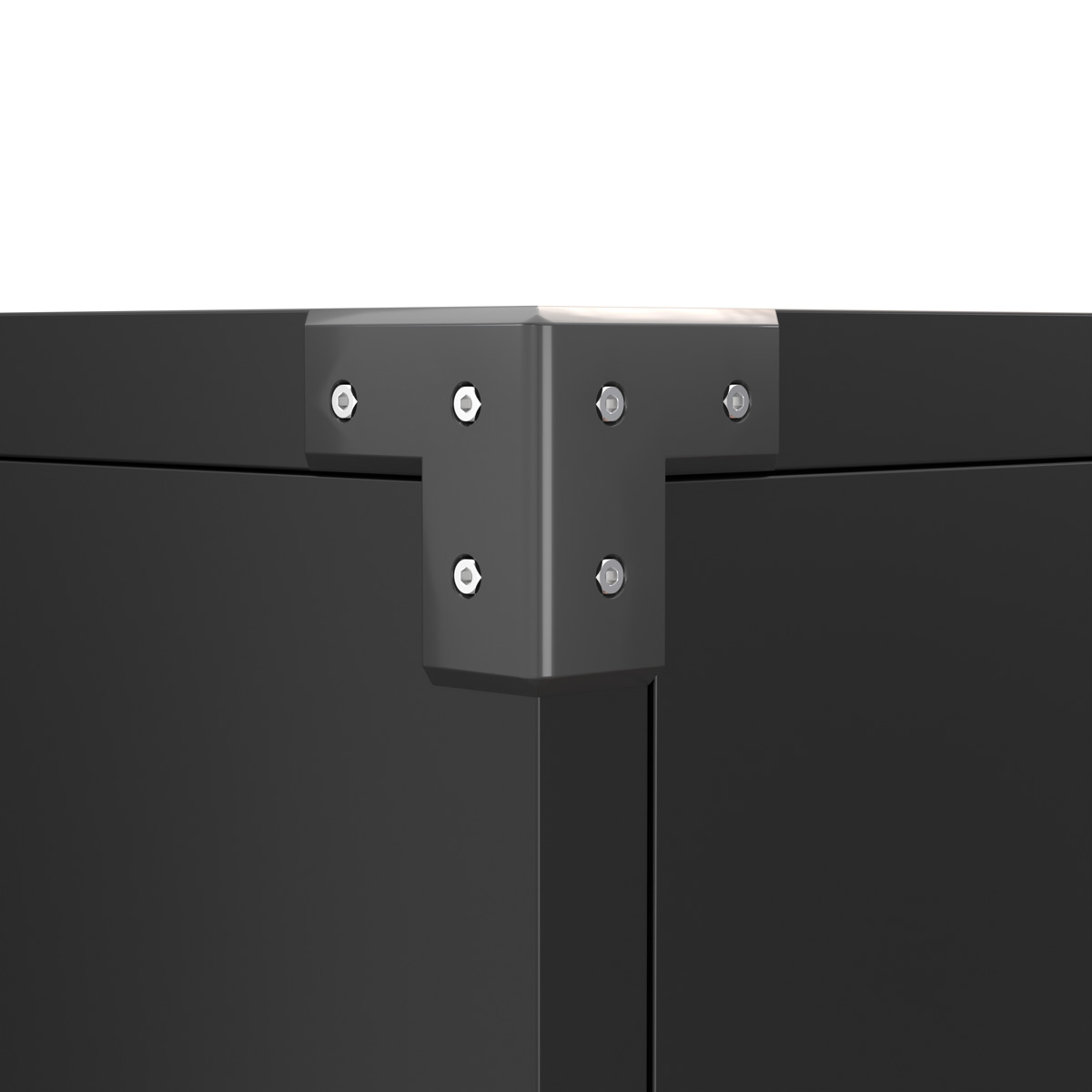 Fornorth Werkzeugwagen 90x80x42cm mit drei Schubladen