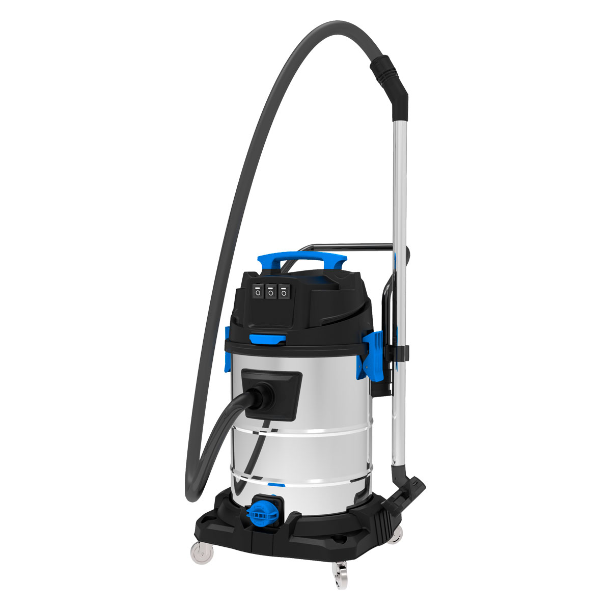 Fornorth Rūpnieciskais putekļu sūcējs Pro 3000, 80L, 3000W