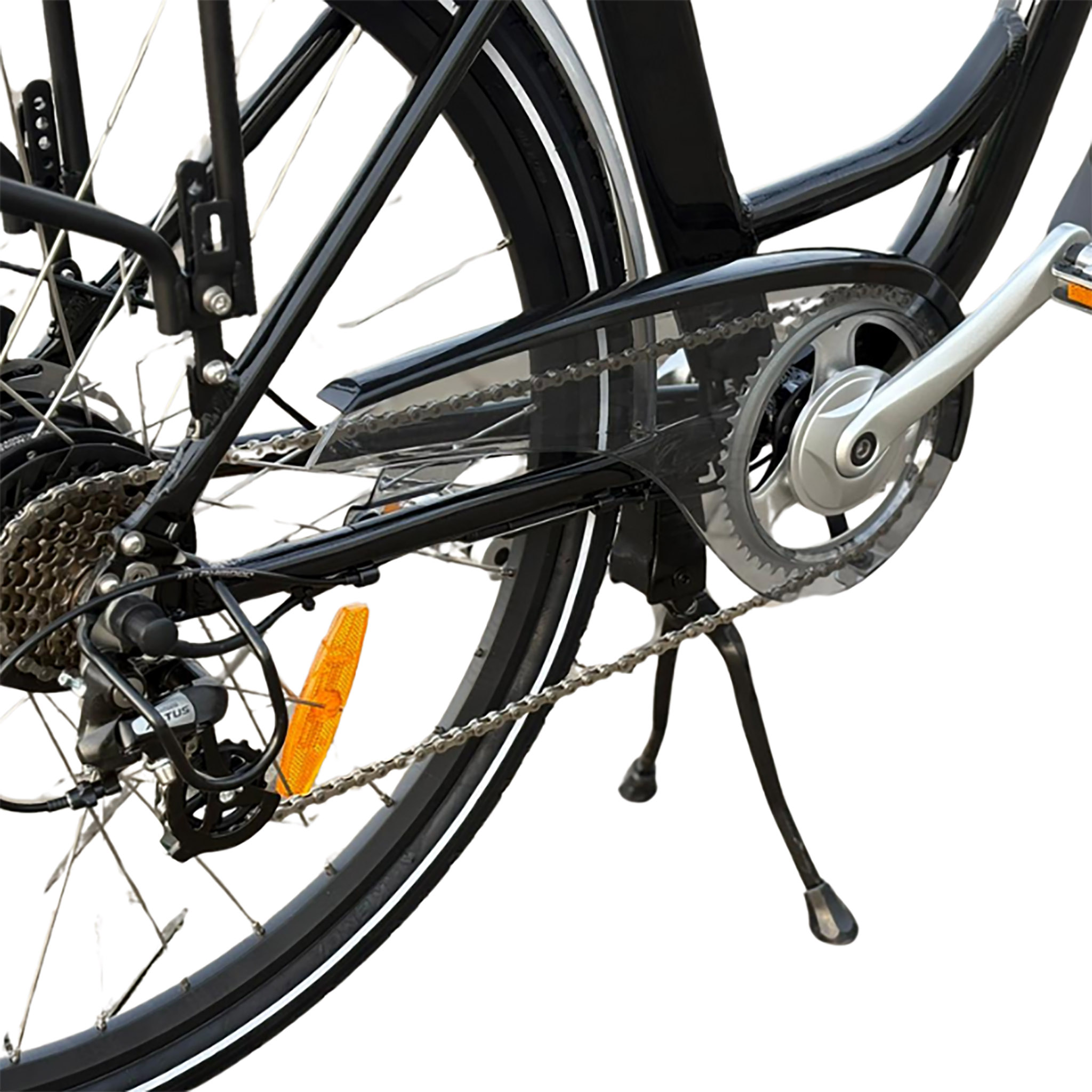 Swoop Elektriskais Velosipēds Pilsētai, sievietēm, 28", Melns