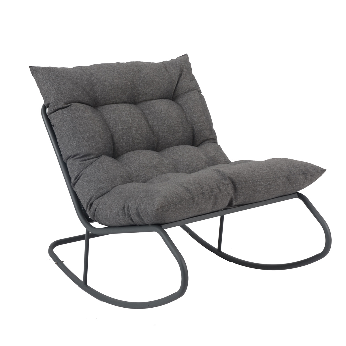 Lykke Fauteuil à Bascule Fjord, gris