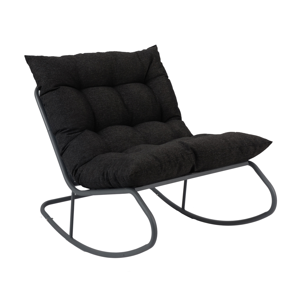 Lykke Rocking Chair Fjord, black