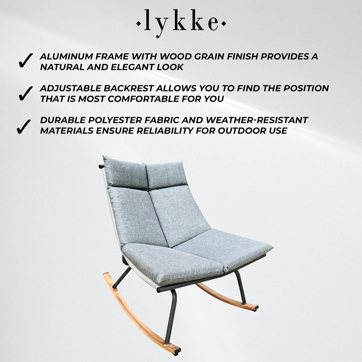 Lykke Rocking Chair Björk