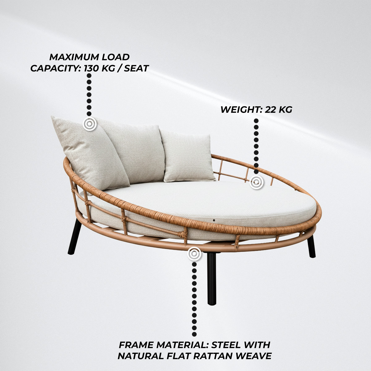Lykke Lounger Deluxe