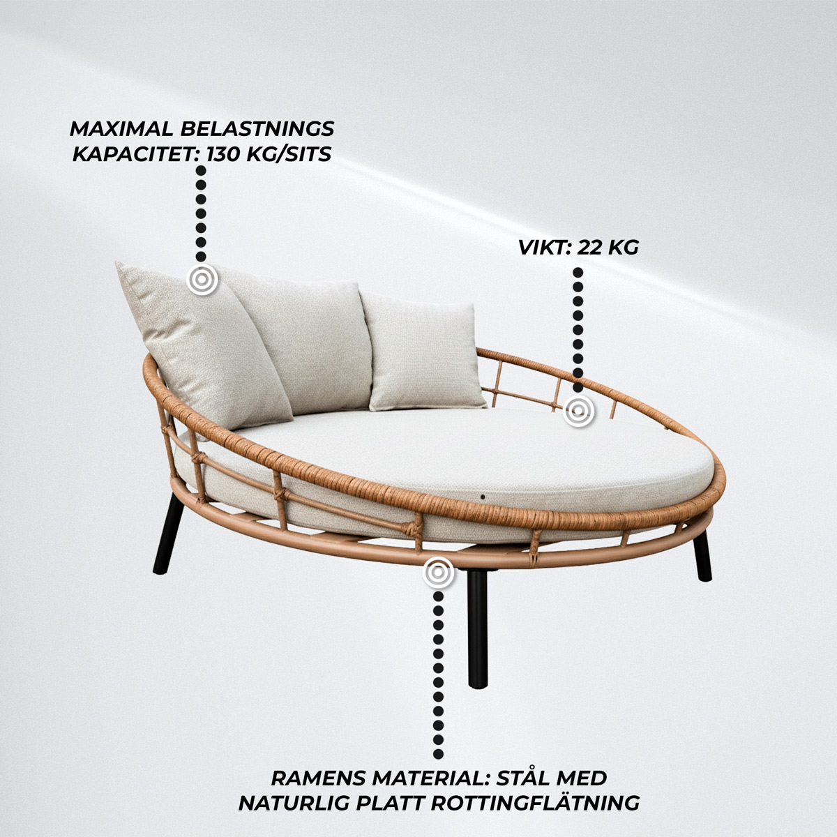 Lykke Solbädd Deluxe