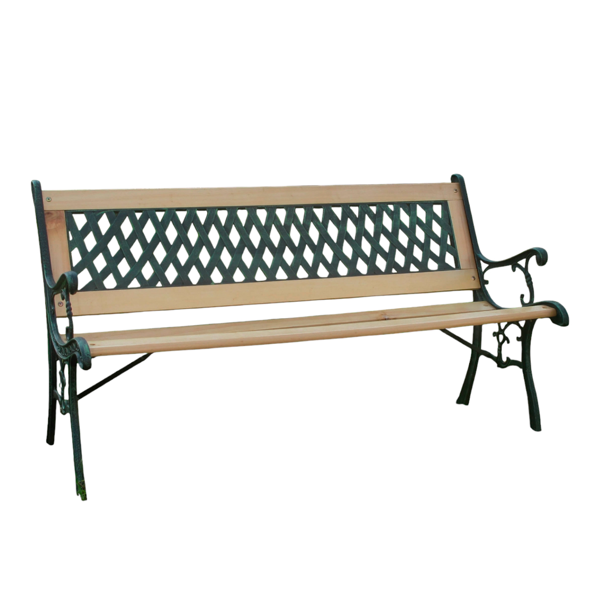 Lykke Garden Bench Vikholm 122x54x73 cm