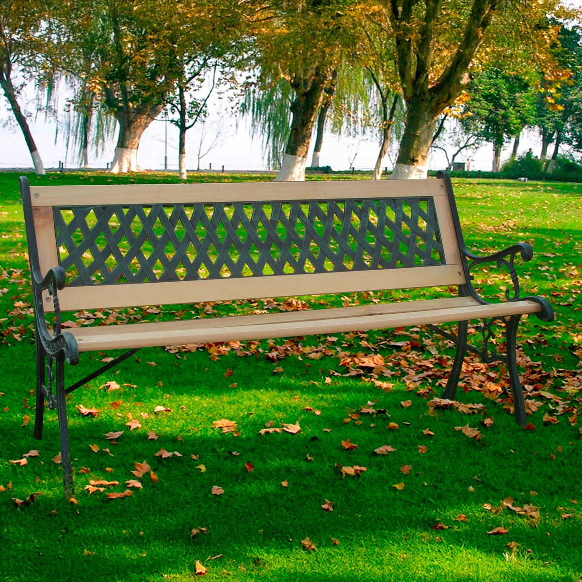 Lykke dārza sols Vikholm 122x54x73 cm