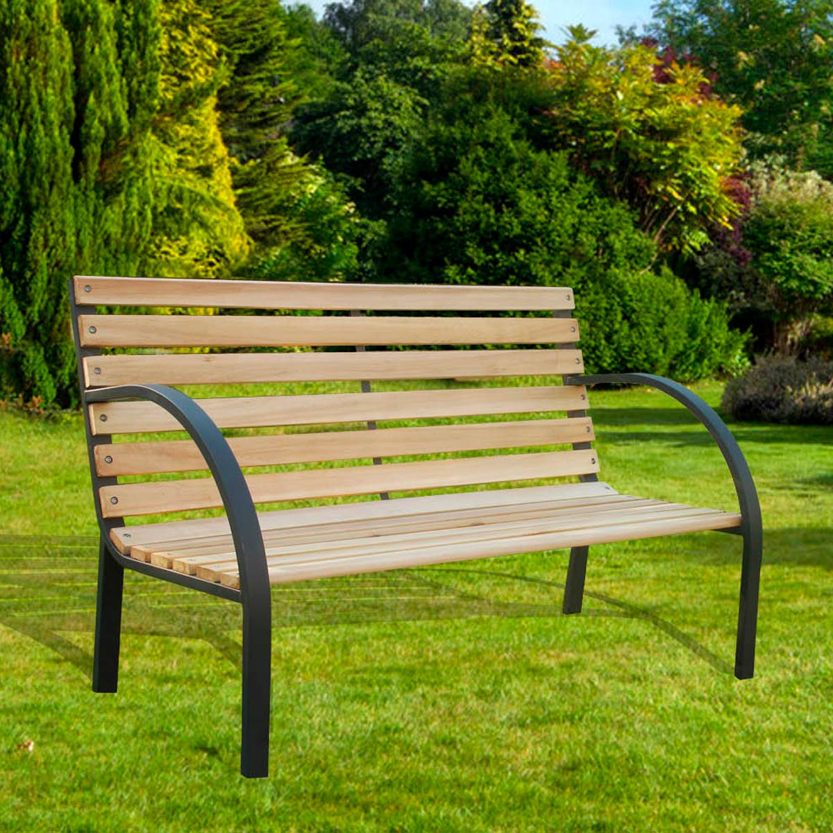 Lykke Dārza sols Kollberg 120x58x82 cm