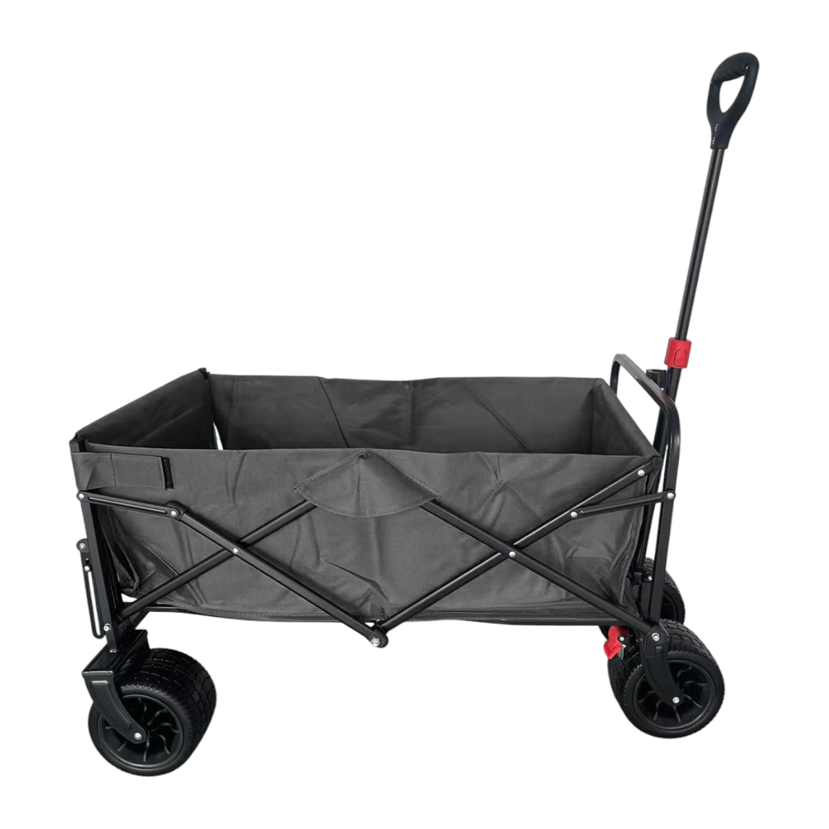 Fornorth Garden Wagon 115x61x105cm 100kg, black
