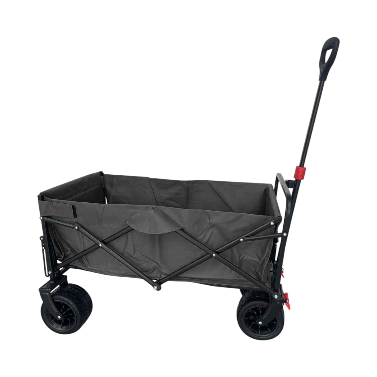 Fornorth Garden Wagon 115x61x105cm 100kg, black
