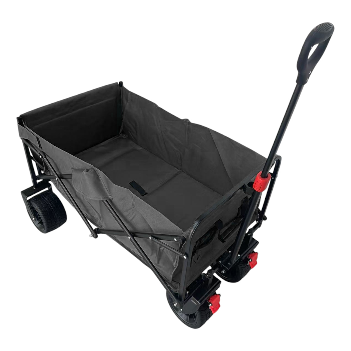 Fornorth Gartenwagen 115x61x105cm 100kg, schwarz