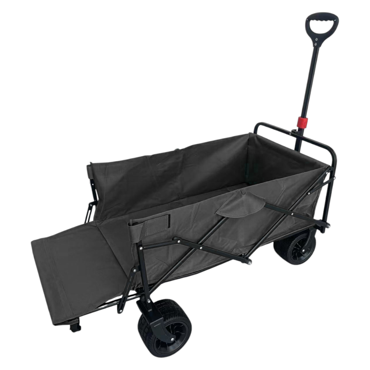 Fornorth Garden Wagon 115x61x105cm 100kg, black