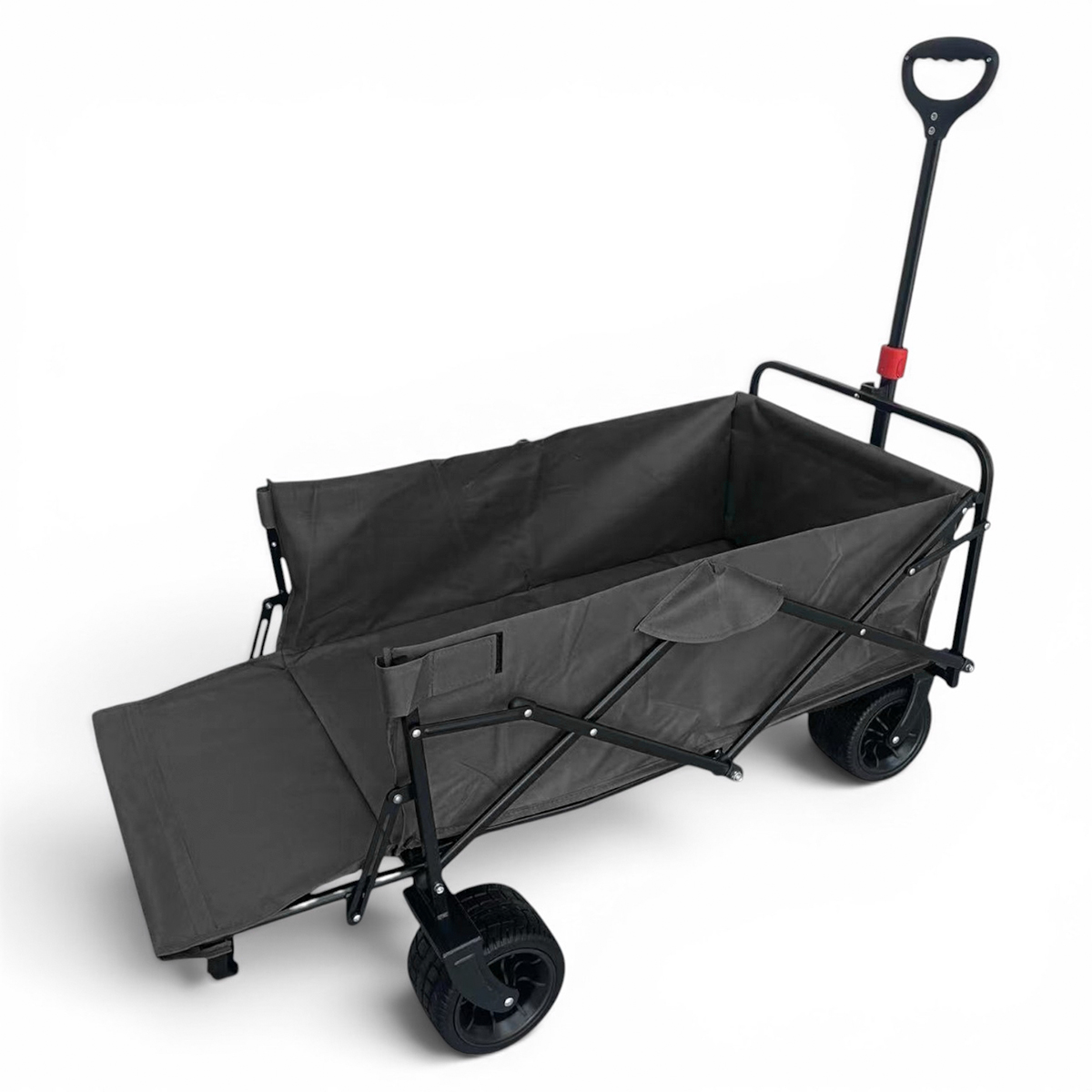 Fornorth Sodo Vežimėlis 115x61x105cm 100kg, juoda