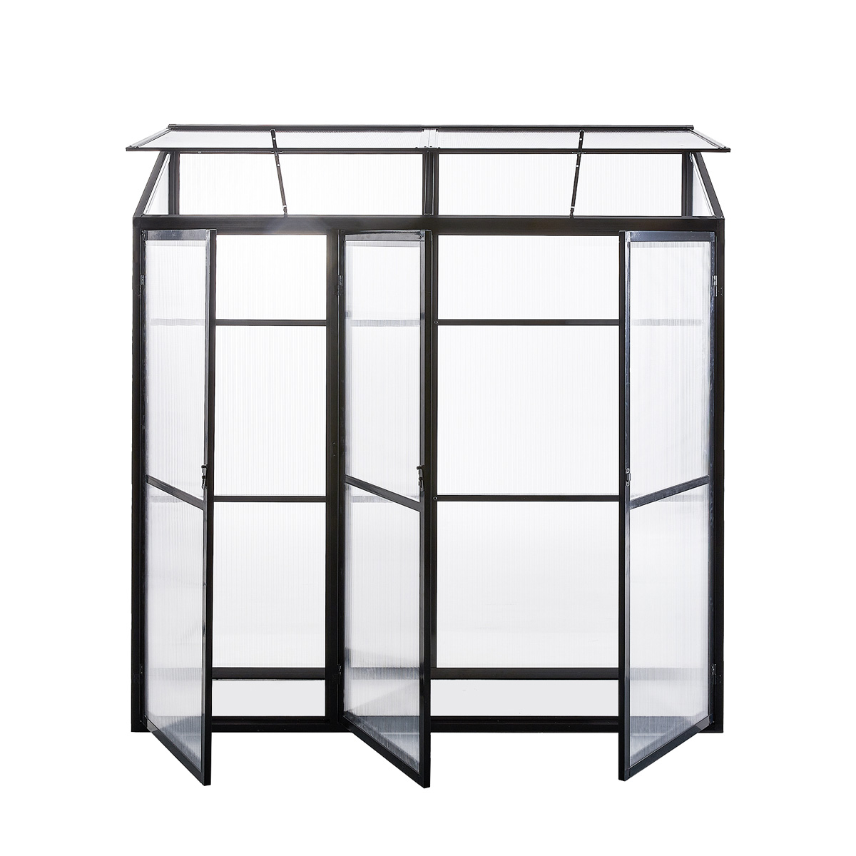 Lykke Mini-Gewächshaus Fjordal 180x55x190cm