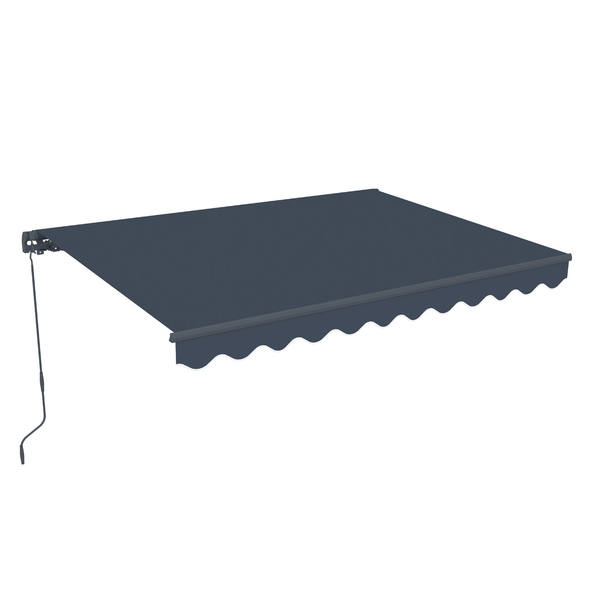 Lykke Markīze 2,95x2,5 m, tumši pelēka