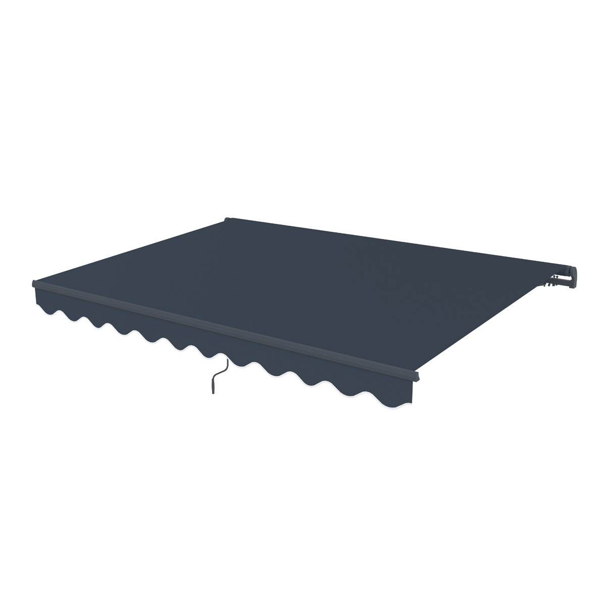 Lykke Markīze 2,95x2,5 m, tumši pelēka